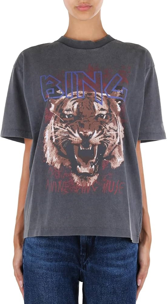 ANINE BING Women's Tiger Tee | Amazon (US)