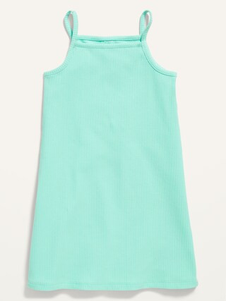 Sleeveless Rib-Knit Dress for Toddler Girls | Old Navy (US)