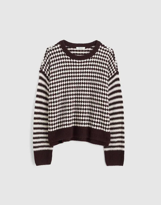 Mixed Stripe Pullover Sweater | Madewell