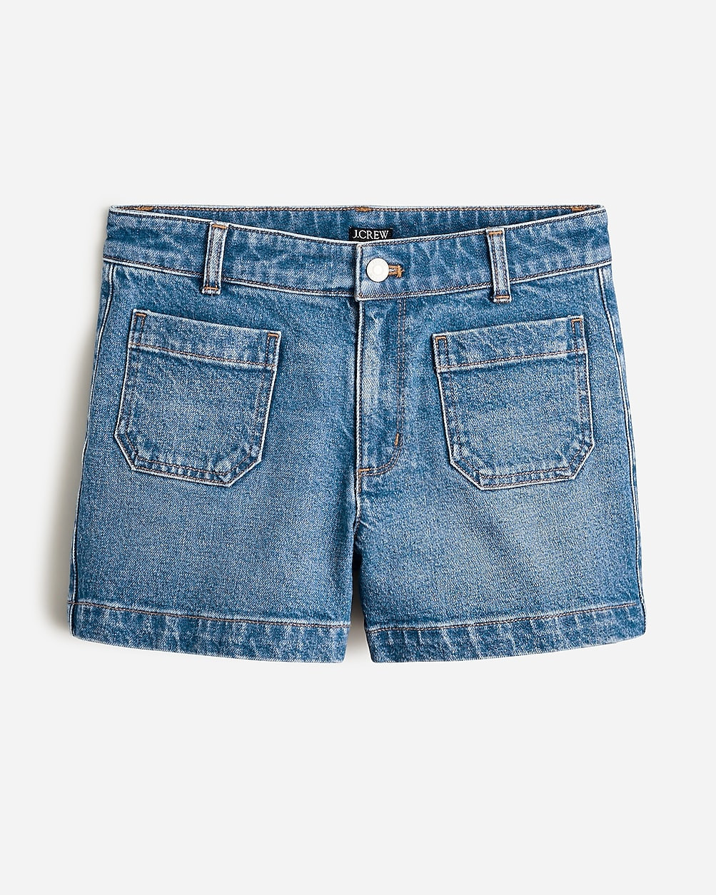Patch-pocket denim short in Hillside wash | J. Crew US