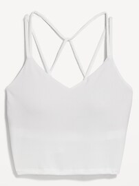 Light Support PowerPress Longline Sports Bra | Old Navy (US)