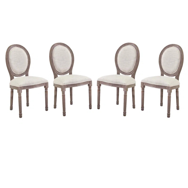 Alina Upholstered Dining Chair (Set of 4) | Wayfair North America