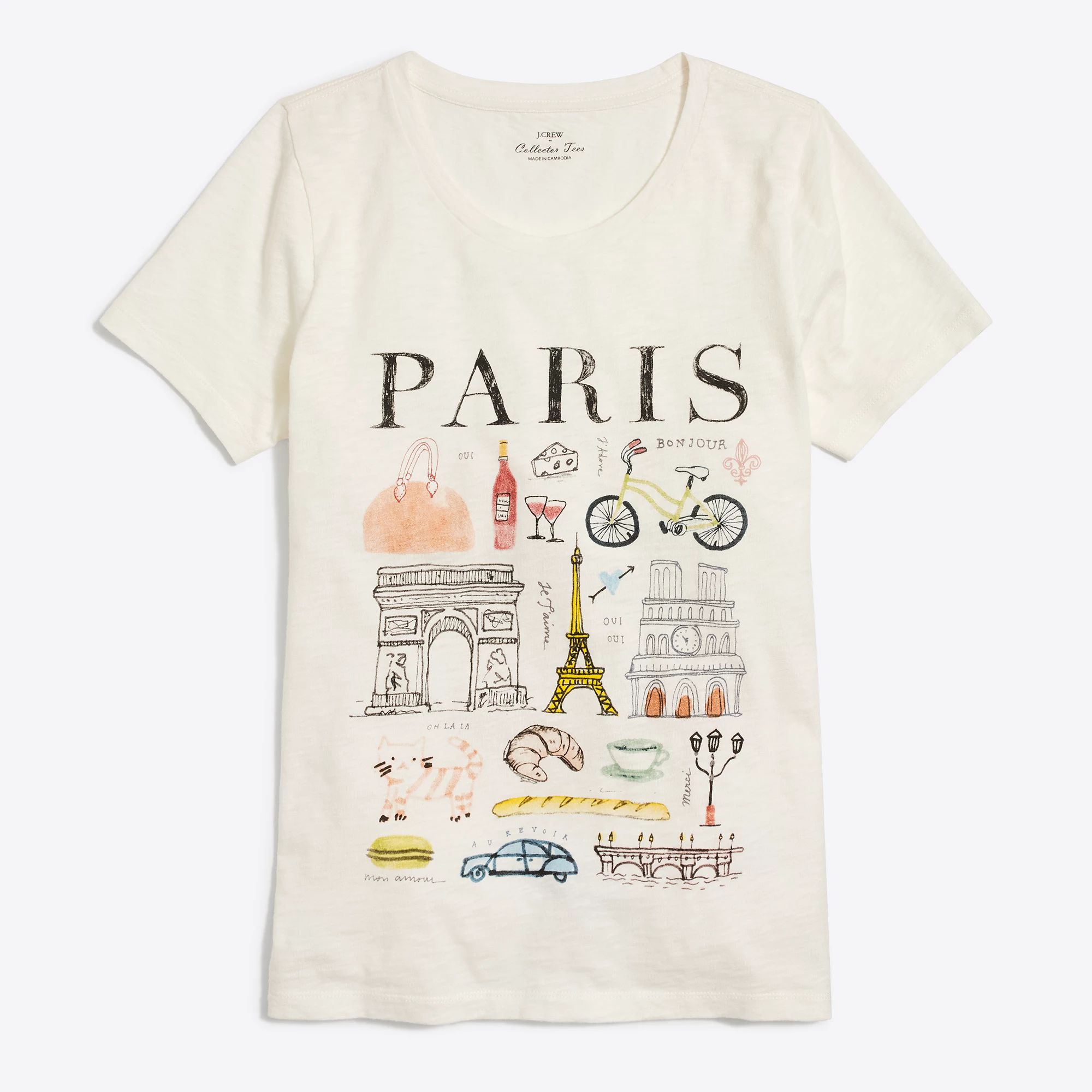 Paris collector T-shirt | J.Crew Factory