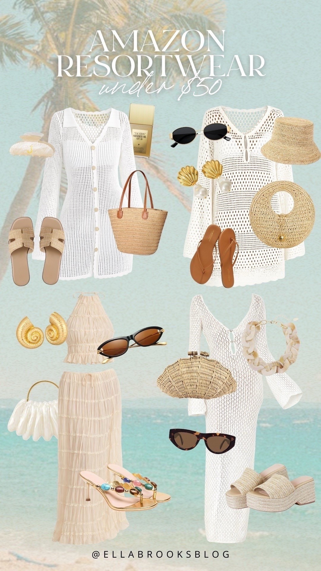 Amazon resort wear under $50!

Amazon style, beach vacation, swim coverup, coverup dress, beach style, beach bag, beach jewelry

#LTKSwim #LTKSeasonal #LTKTravel