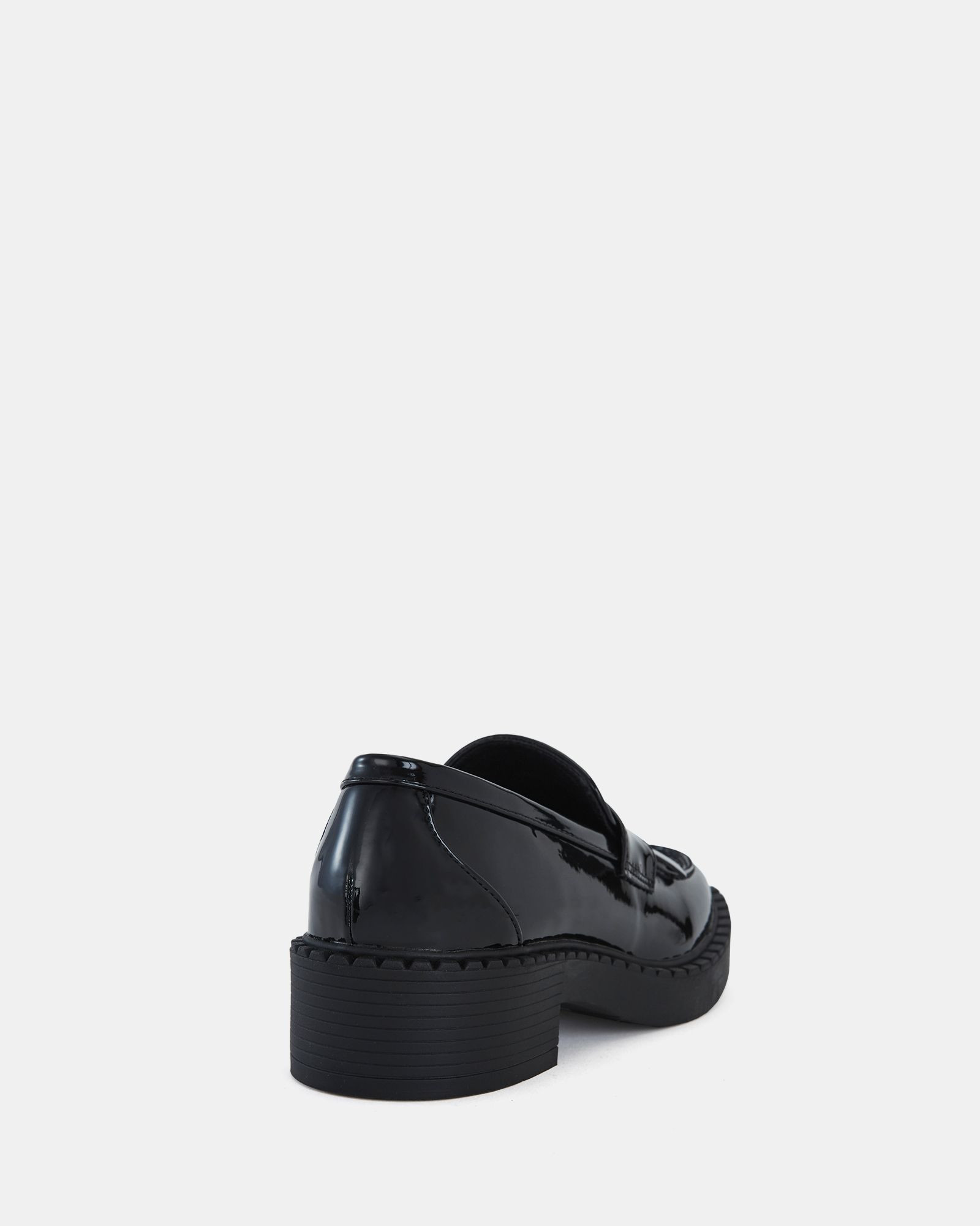 COSENZA Black Patent Loafers | Novo Shoes