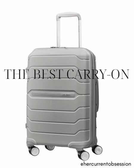 Amazon finds! The best carryon ever! Took it to my trip to Japan and the wheels glided smoothly with no problem. The handle is of excellent quality as well. 

Her Current Obsession, travel must haves, best carryon 

#LTKTravel #LTKU #LTKItBag