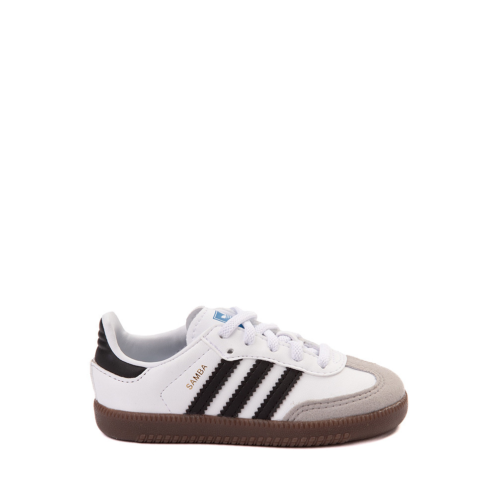 adidas Samba OG Athletic Shoe - Baby / Toddler - Cloud White / Core Black / Gum | Journeys