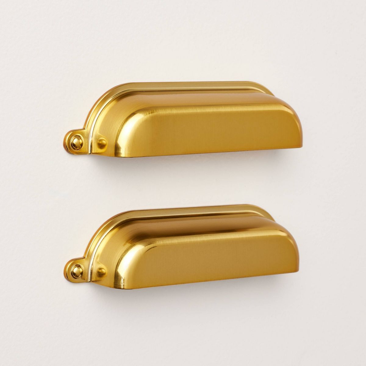 Vintage Library Drawer Bin Pulls (Set of 2) - Hearth & Hand™ with Magnolia | Target