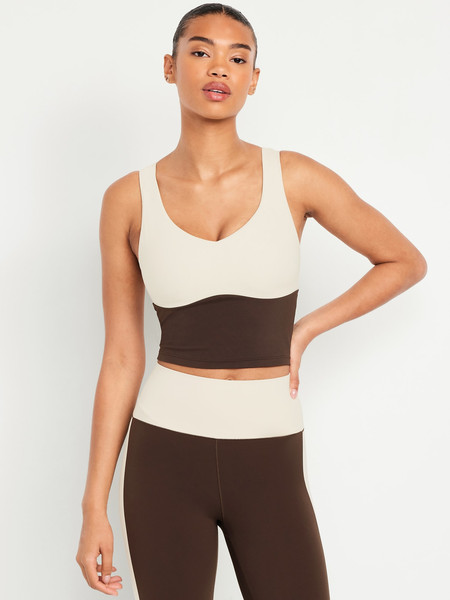 StudioSmooth Seamed Longline Top | Old Navy (US)