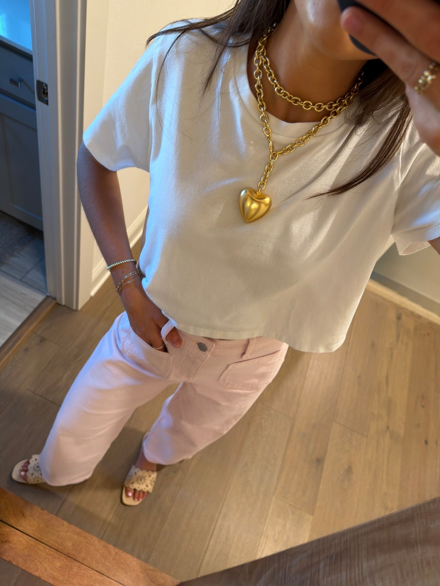 ootn !!! @Target high rise pink jeans size 4!
@Target slide sandals  
@daily drills cropped white tee 
@Shopbop luv lou sunnies 




so many goodies for spring 🥳


























work ootd, workwear, spring outfit, transition outfit, white sweater, summer outfit, church outfit, date night 
labor day, memorial day, 4th of july, beach vacation, resort wear, cabo, hawaii, italy, spring trends, easter, bride, bachelorette, mother’s day, spring break, cabo, italy, summer, resort wear, easter, spring dresses, blue and brown, silver accessories, golf tournament, memorial day, travel outfit, white sandals, welcome party, brown purse, sunglasses, cover up, beach vacation, hawaii, mexico, vacation outfits beach, spring outfits 2026, spring dresses, 
easter dress women,  easter outfits women, date night outfits




what to wear

#LTKWorkWear
#LTKSpringTrends


#ltkvlog #ltku #ltkgrwm #ltkworkwear #ltkootd #ltktravel #ltksalealert



target circle week, spring fashion , target finds,

l #ltkworkwear #ltkU 

#LTKSaleAlert #LTKTravel #LTKootd