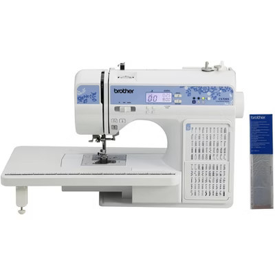 Brother CS7205 150-Stitch Computerized Sewing Machine with Wide Table, Water-Soluble Stabilizer Included | Target