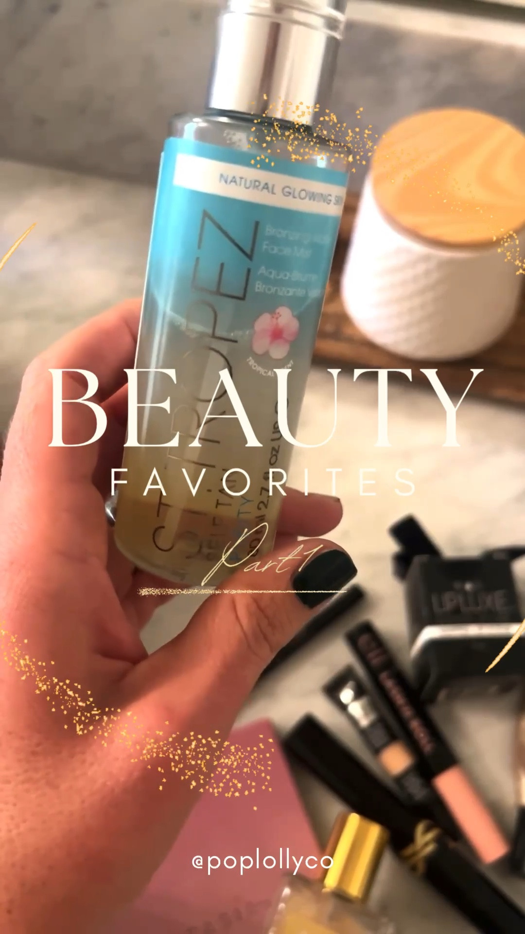 Here are two of my favorite self tanning products. Starting with a nice base color (especially during the winter!) is one of my first beauty tips. And my second is- WEAR YOUR SUNSCREEN! (Hence the self tanner 😝). 
I’ve been looking for a good self tanner made specifically for the face that preferably was a spray or mist. I just feel it’s easier to get even coverage that way. This one from St. Tropez is on the lighter side of color (for anyone who is a little nervous about using self tanner that is good news!). But it’s also lighter on the greasy feel too! It smells so good too. I spritz this on each morning & night before I do the rest of my skin care (which I’ll be sharing soon too!)
HINT: this self tanner is in such a pretty bottle it would also make a great teen girl stocking stuffer! 

I apply this body mousse with a tanning mit and I highly suggest using one. I wanted an express version so I could shower this off asap. 😝 but it’s actually not sticky at all once it dries and it has no odor! I like that it’s tinted when you apply- that way I can really see where it’s going and I can go back over and blend better. 
✨QUESTION: should I post a tutorial of how I do this?


#LTKfindsunder50 #LTKover40 #LTKbeauty