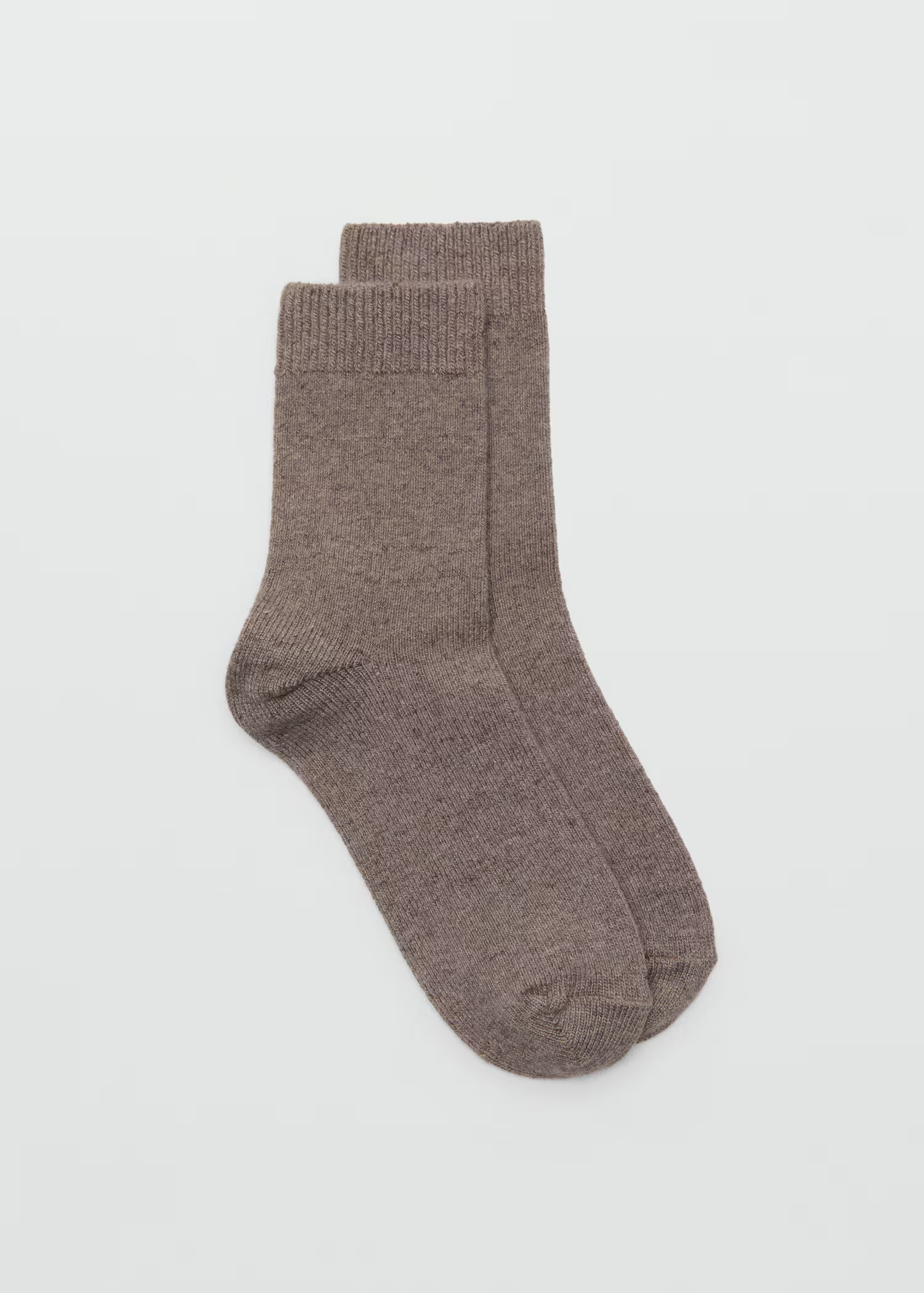 Wool and cashmere blend socks | MANGO (UK)