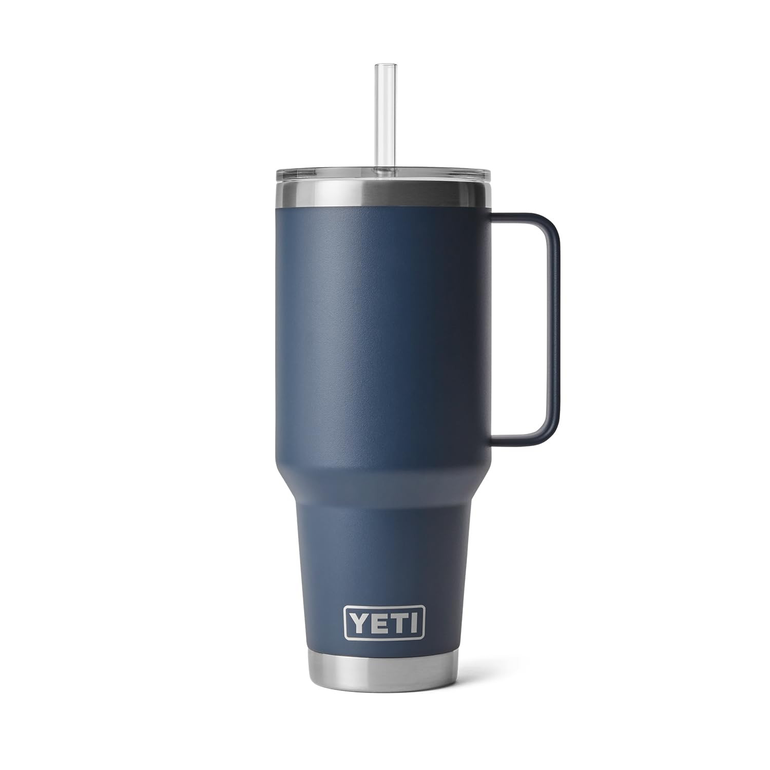YETI Rambler 42 oz Tumbler with Handle and Straw Lid, Travel Mug Water Tumbler, Vacuum Insulated ... | Amazon (US)