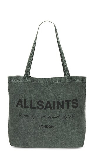 ALLSAINTS Underground Tote in Dark Green. | Revolve Clothing (Global)