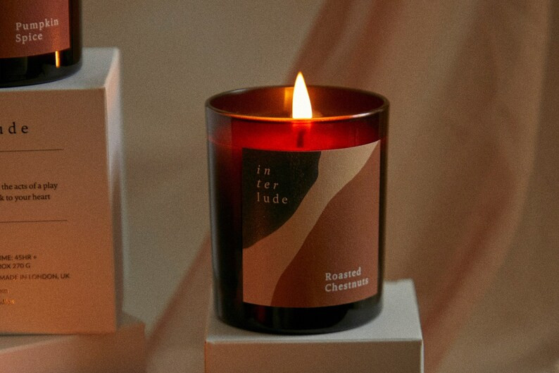 Roasted Chestnuts Scented Candle | Soy Wax Scented Candle | Autumn Candles | Home Fragrance | Fal... | Etsy (US)