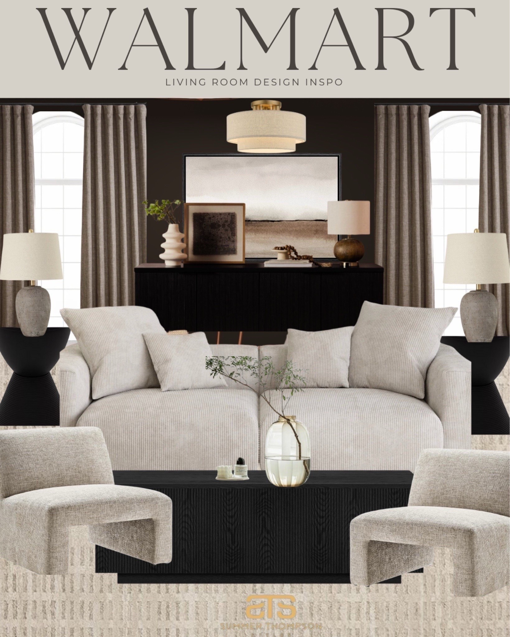 Moody neutrals meet modern elegance—this Walmart living room inspo is all about cozy textures and timeless design. From the plush seating to the sleek black accents, every piece brings warmth and sophistication. Would you style your space like this? Shop the look now!🤍

#WalmartHome #LivingRoomInspo #MoodyInteriors #NeutralDecor #ModernLivingRoom #HomeDesignIdeas #AffordableHomeDecor #InteriorStyling #ScandiModern #CozyAesthetic



#LTKHome #LTKU #LTKStyleTip