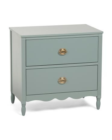 26x25x16 2 Drawer Side Table | TJ Maxx