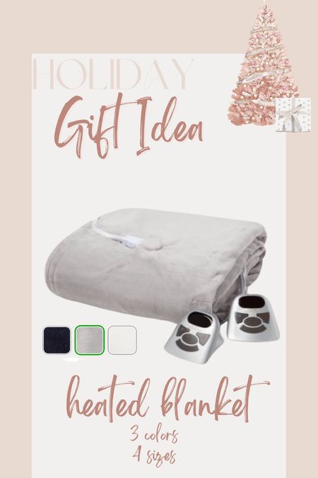 Gift idea for anyone
Gift guide
Heated blanket 

#LTKsalealert #LTKhome #LTKGiftGuide