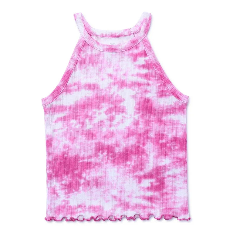 Wonder Nation Girls Halter Tank Top, Sizes 4-16 & Plus | Walmart (US)