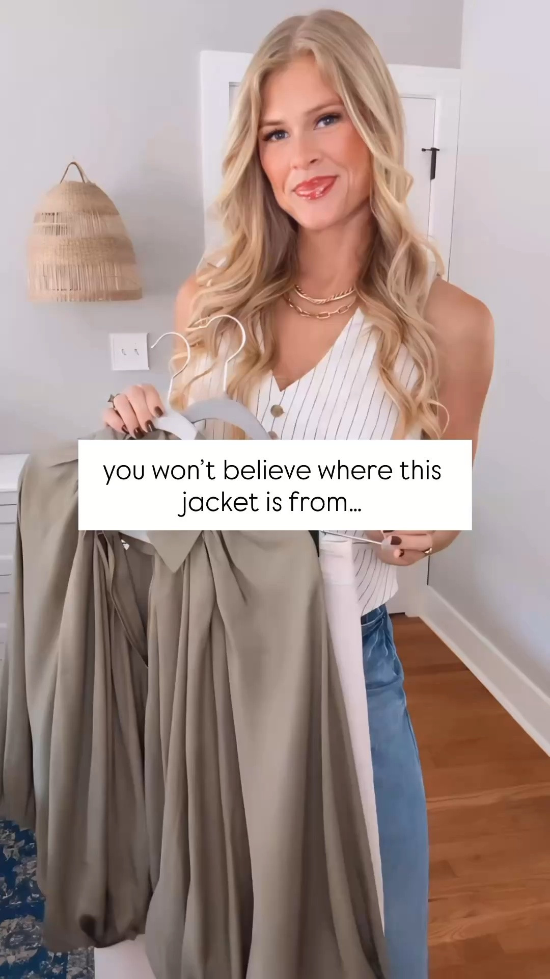 I still can’t believe this jacket is from Amazon… it’s giving EXPENSIVE 👏🏼

Wearing size small!

#datenight #datenightoutfit #datenightstyle #amazonfashion
satin jacket, fall jacket, wide leg denim, mom jeans, everyday bra, fall casual outfit, amazon outfit, mom outfit, mom ootd, amazon haul, look for less, millennial style, mom fashion, affordable style

#LTKSeasonal #LTKTall #LTKootd