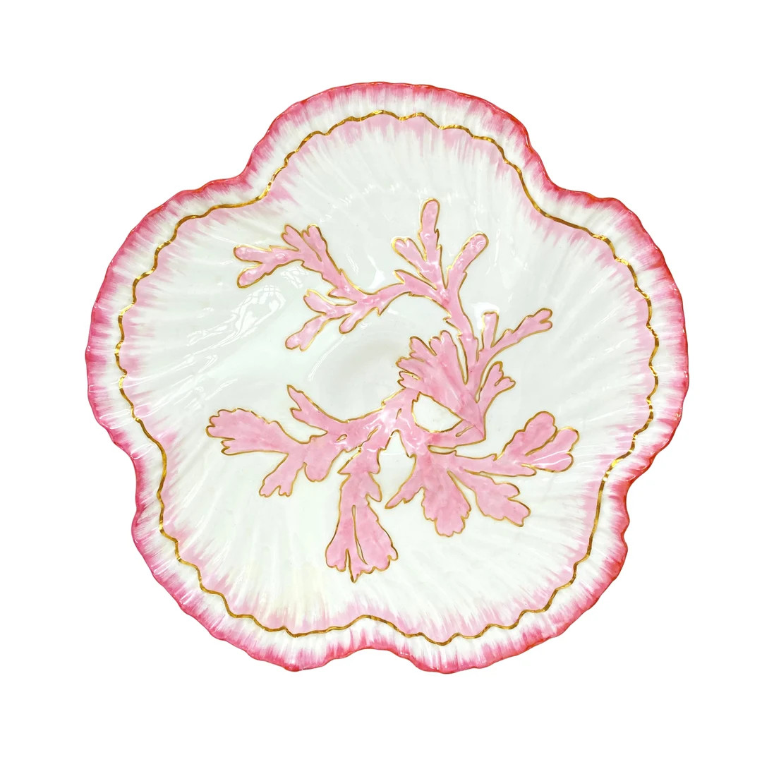 Tiffany & Co. 1883 New York Brownfields China Pink Oyster Plate | Etsy (US)