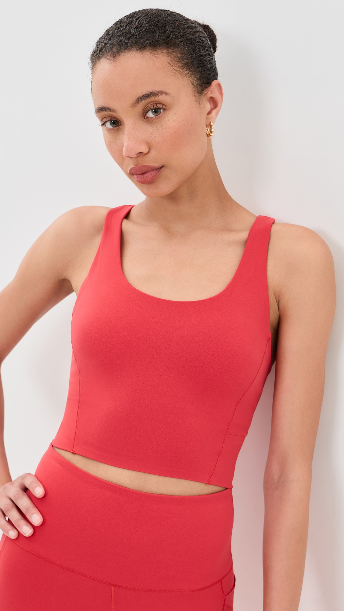 Rhone Revive Longline Bra CABANA RED L | Shopbop