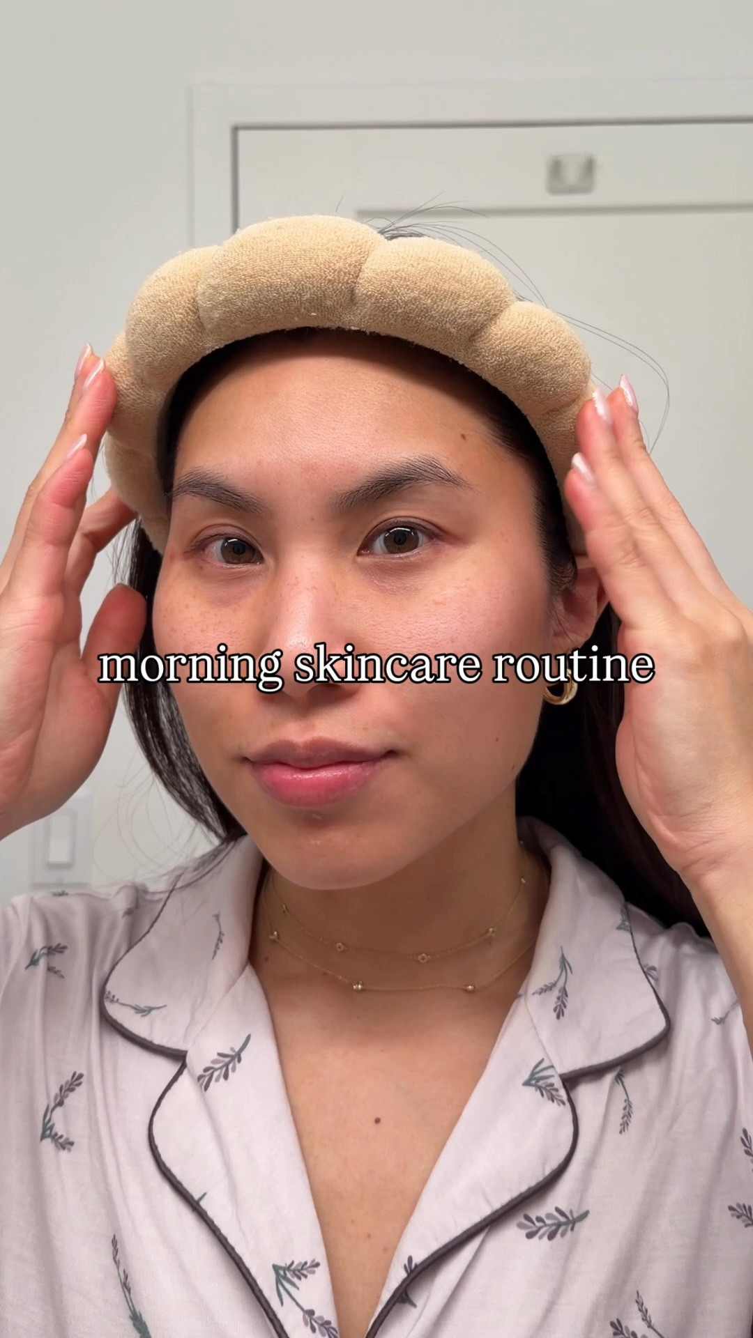 my current skincare routine focusing on dark spot correction and brightening 