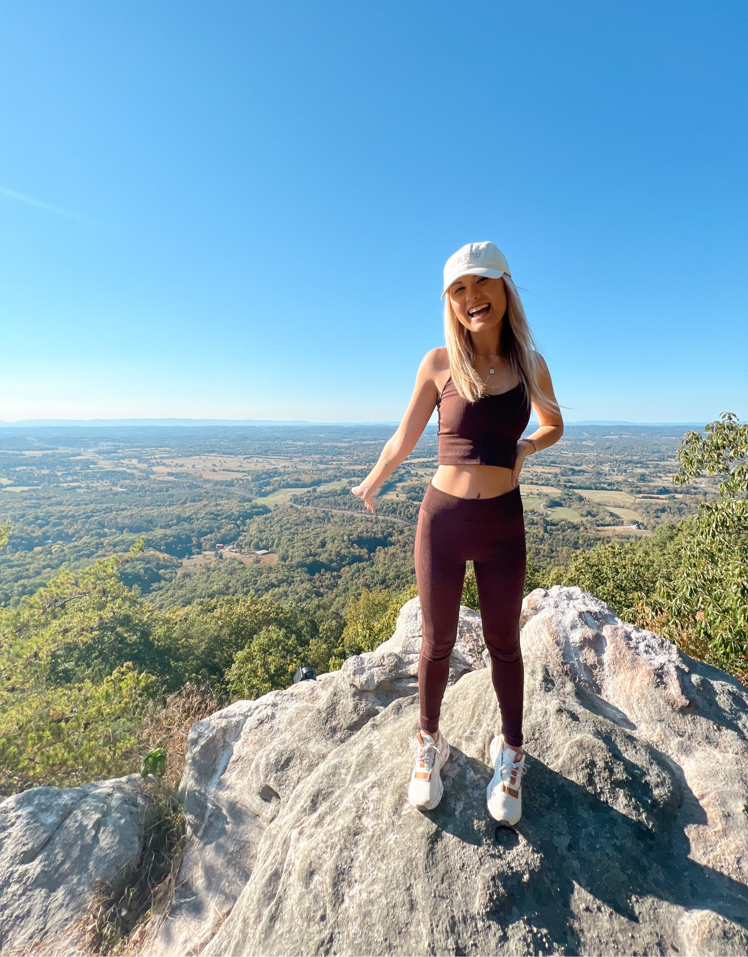 Big fan of matching sets if you couldn’t tell 🤠 


#leggings #leggingset #fall #falloutfit #hiking #hikingoutfit 

#LTKunder50 #LTKfit #LTKSeasonal
