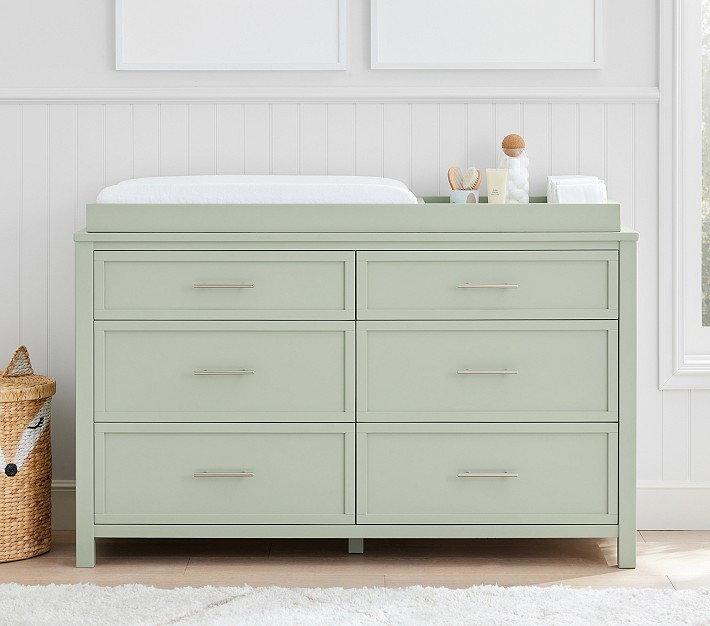 Camden Extra-Wide Nursery Dresser & Topper Set | Pottery Barn Kids