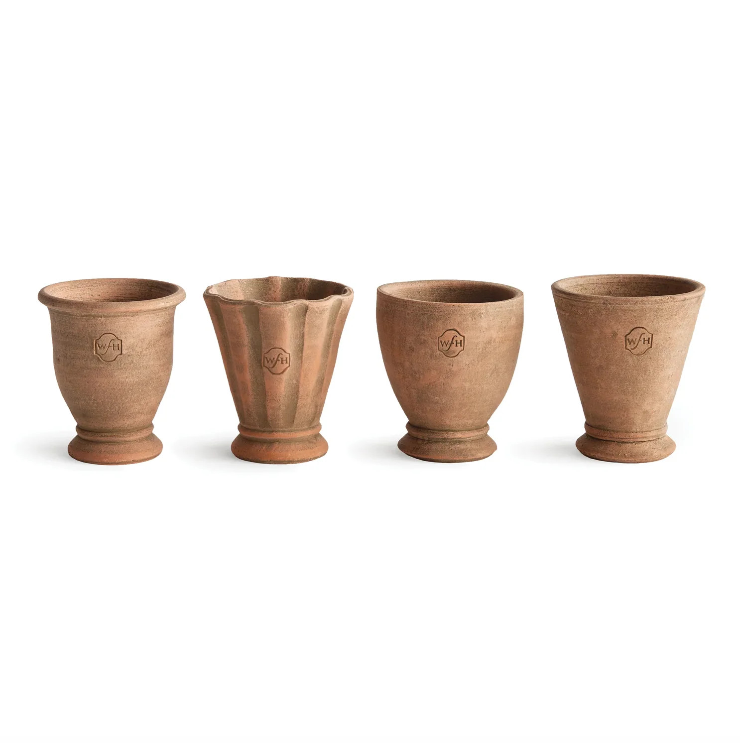 Mini Footed Terracotta Pots | Cottage and Key