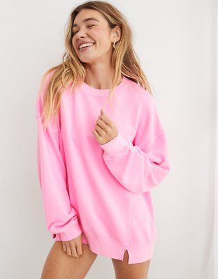 Aerie The Chill Crew Sweatshirt | American Eagle Outfitters (US & CA)