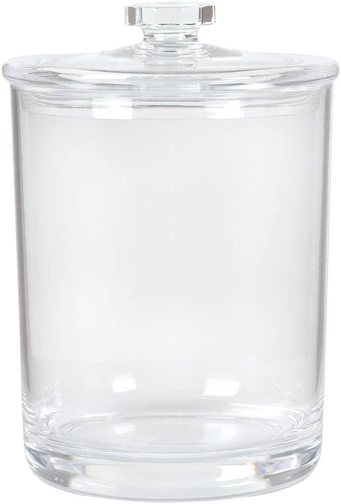 ForPro Acrylic Apothecary Jar with Lid, 60 Oz Storage Container for Bathroom, Kitchen and Office,... | Amazon (US)