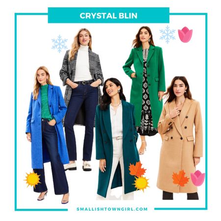 Under $90 for all of these gorgeous long wool coats. Consider a petite for a short sleeve length if you are under 5’4”  