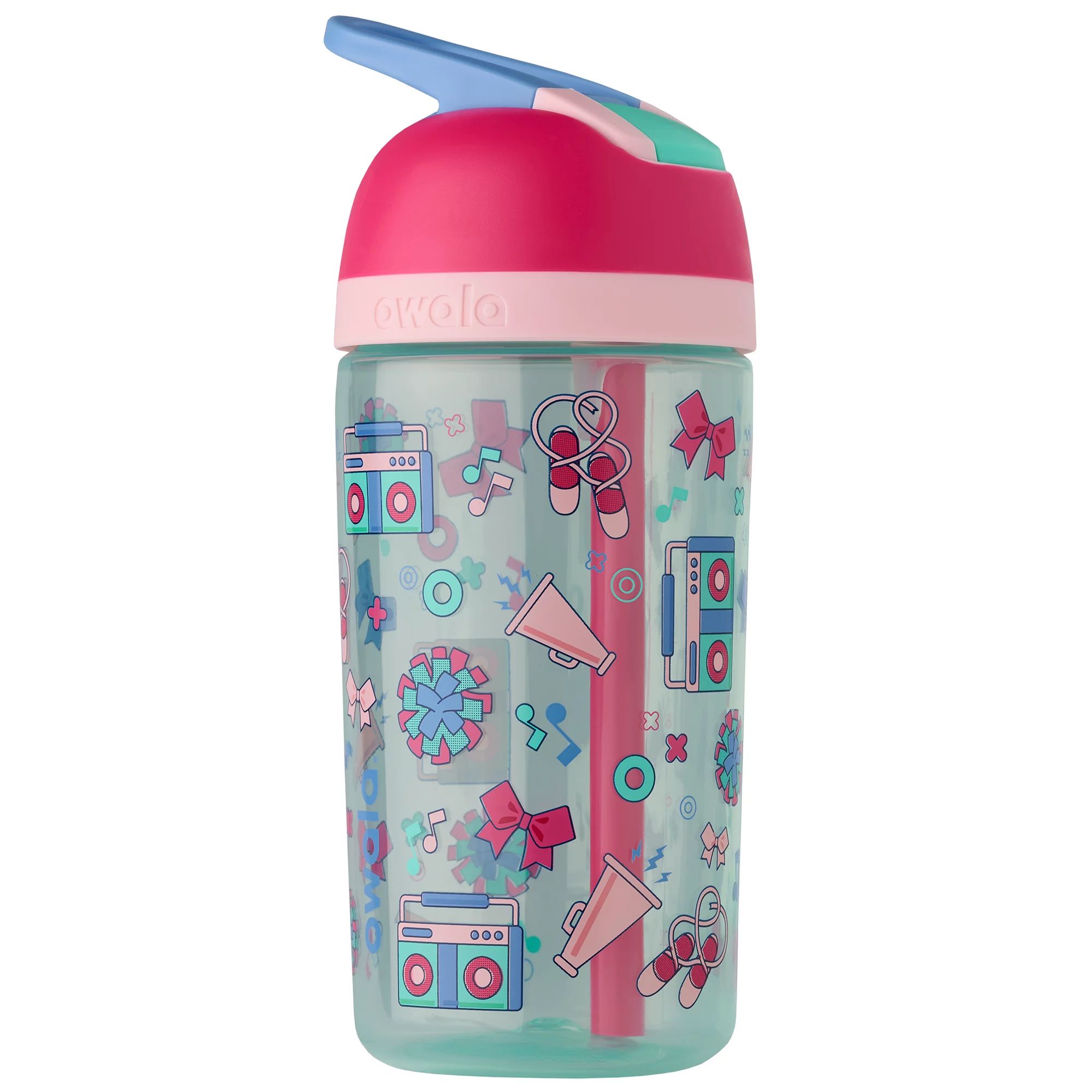 Owala Flip Kids Water Bottle, 18oz Pink | Walmart (US)