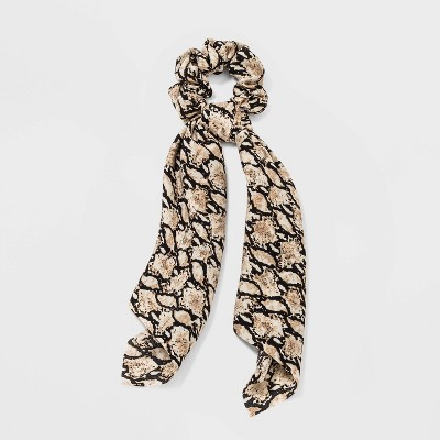 Snake Print Twister Scarf Hair Elastic - Wild Fable™ | Target