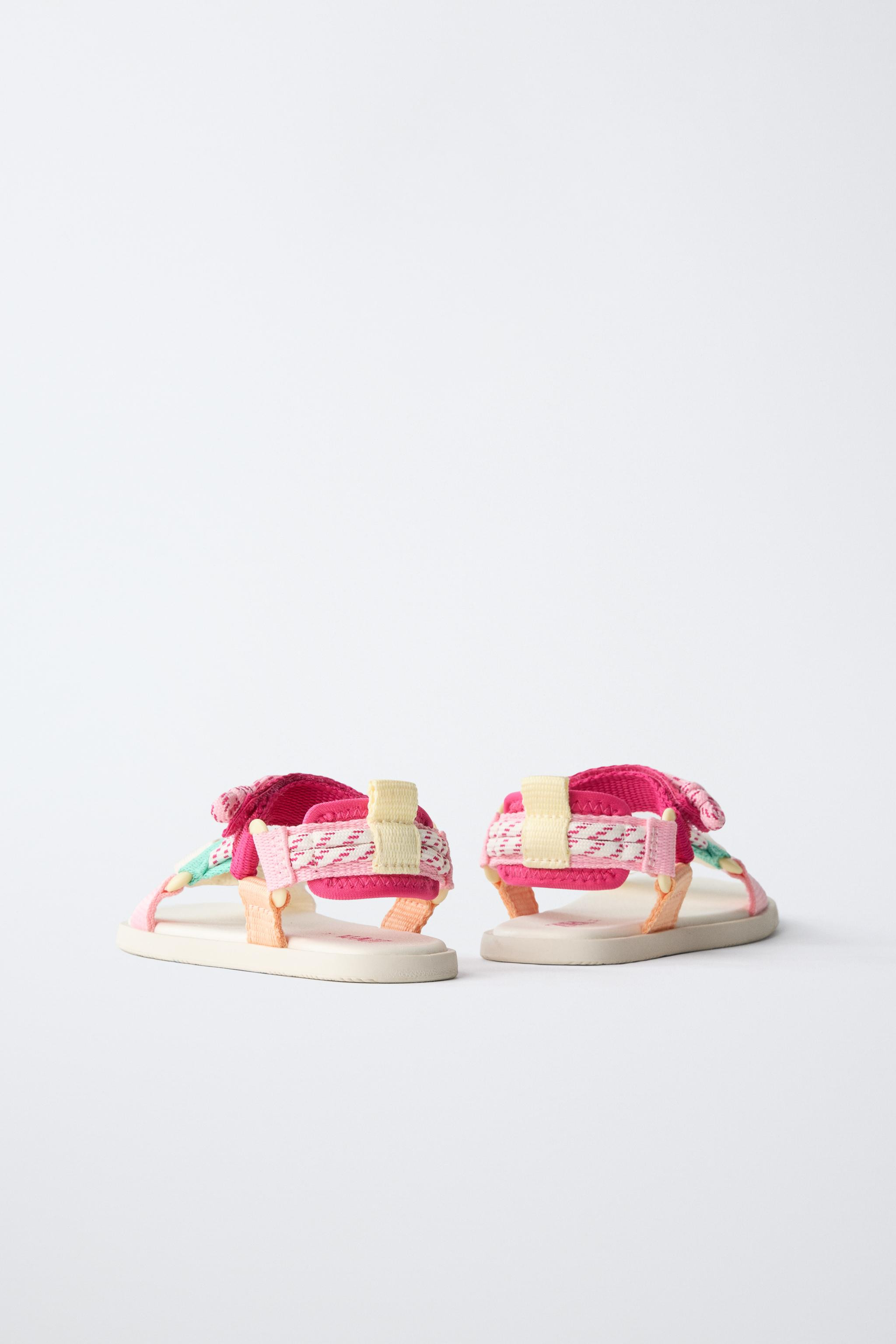 MULTICOLOURED TECHNICAL SANDALS | Zara UK