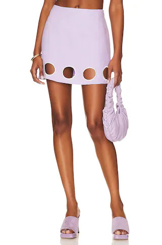 CIN CIN Bubble Skirt in Periwinkle from Revolve.com | Revolve Clothing (Global)