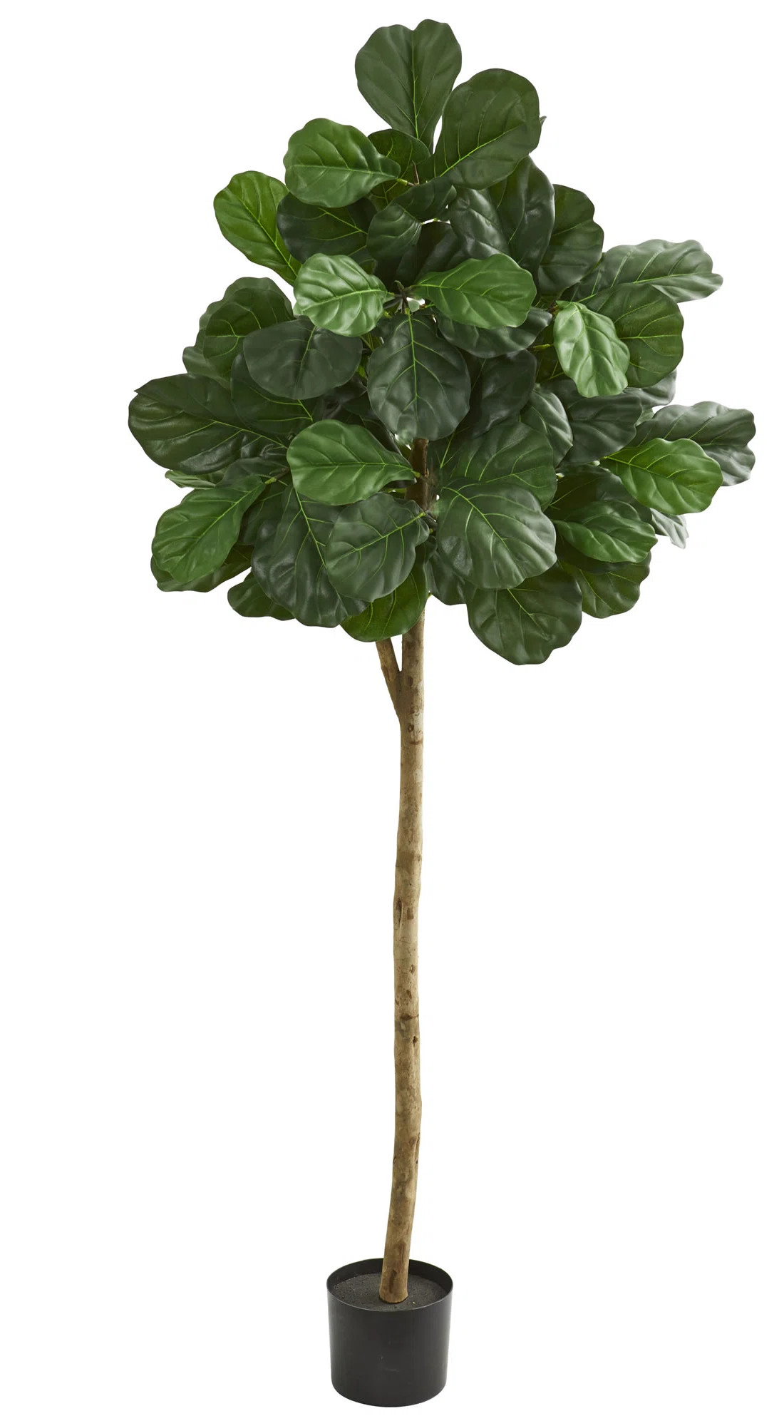 Faux Fiddle Leaf Fig Tree in Planter | Wayfair North America