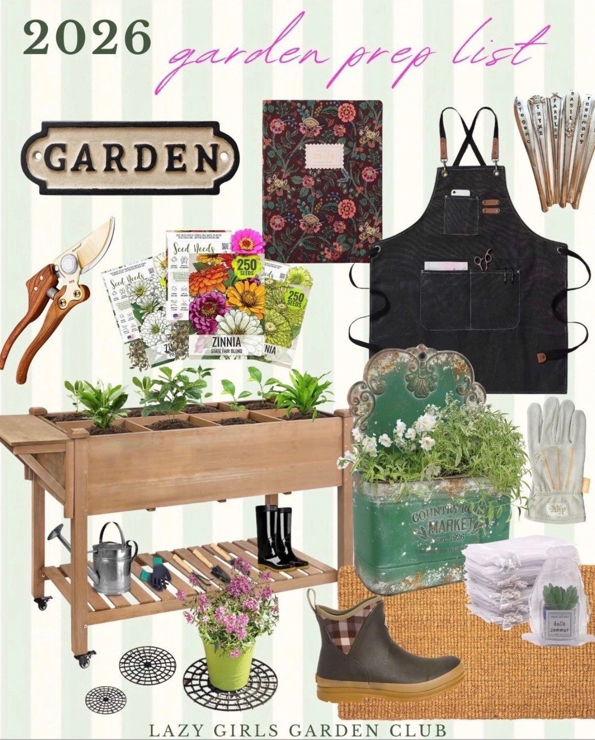 My 2026 garden prep list 🌸

#LTKHome #LTKFindsUnder100 #LTKSeasonal