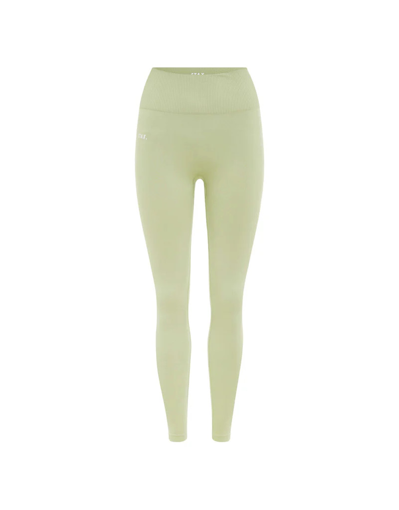 STAX. Premium Seamless V6 Full Length Tights - Viridis (Green) | STAX.