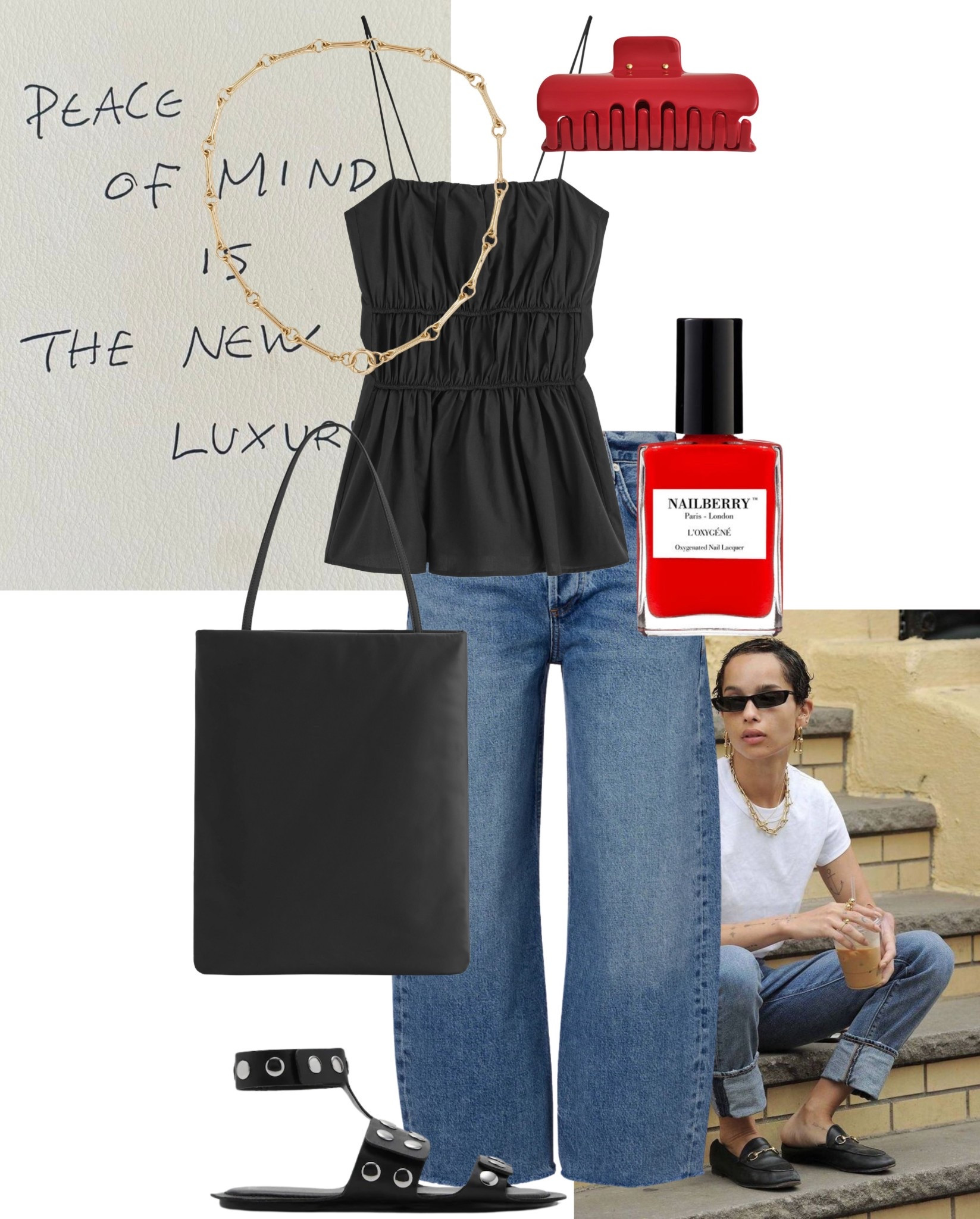 Zoë Kravitz inspired Outfits

Summer | jeans | celebrity | bag | nails | loafers | Wishlist | July | city 

#LTKuk #LTKsummer #LTKeurope