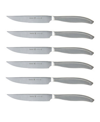 HENCKELS 6-Pc. Stainless Steel Steak Knife Set | Macy's