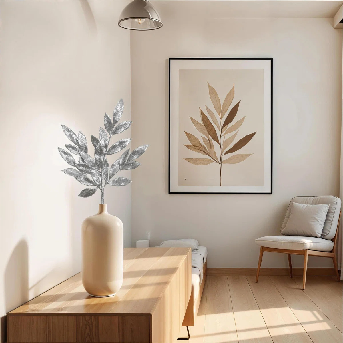 22" Glitter BayLeaf Artificial Christmas Spray (Set of 12) | Wayfair North America