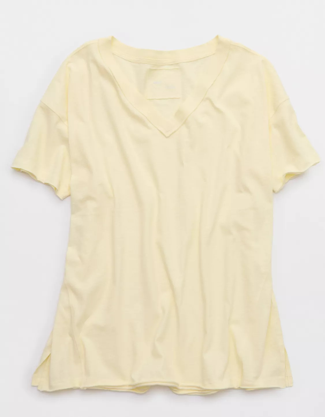 Aerie Oversized V-Neck Boyfriend T-Shirt | Aerie