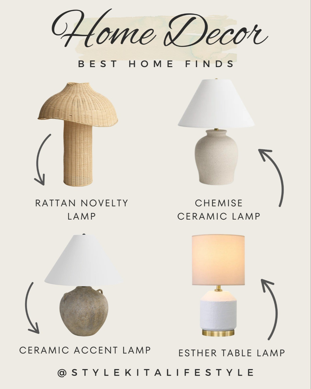 Transform your space with the perfect glow. Find the lamp that speaks to your style. Tap to shop! #HomeDecor #Lamps #Lighting #InteriorDesign

#LTKHome #LTKActive #LTKSaleAlert