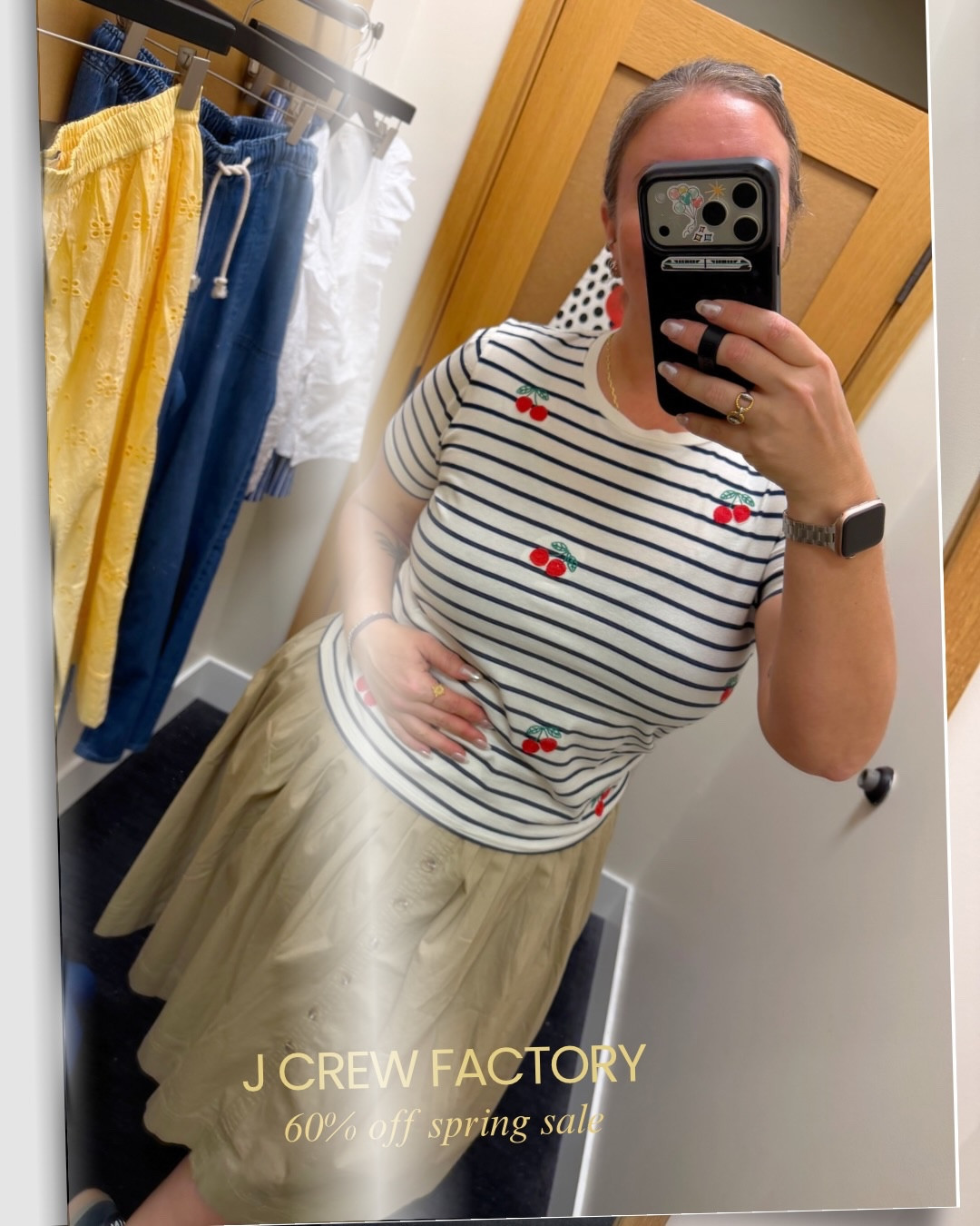 Walked in @jcrew to return one pair of kid’s pants, walked out with an entire spring capsule wardrobe 😬 


#springcapsule #jcrewfactory #momsover40 #ltk #springfashıon