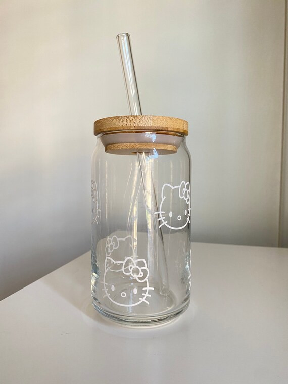 White HK Glass Cup | Etsy (US)