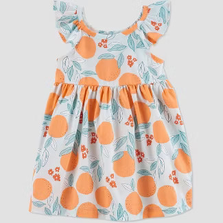 Baby Girls' Peach Dress with Hat - Just One You® made by carter's Blue | Target