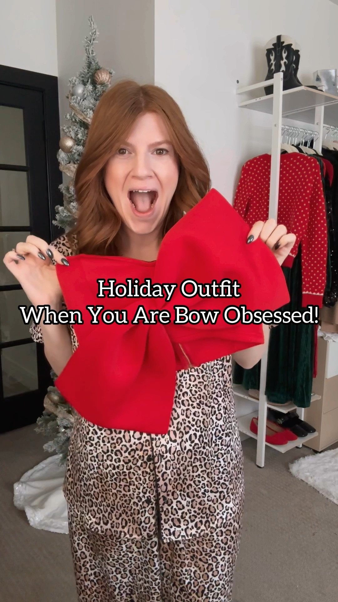 The cutest bow top for the holidays! Size medium. Skirt with built in shorts from Amazon too. 

Holiday outfit. 

#LTKFindsUnder50 #LTKHoliday #LTKStyleTip